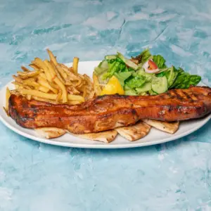 Smoked Jumbo pork chop